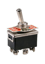 SS-322-3W, тумблер ON-OFF-ON 250В 10А