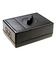 BOX-FB14, корпус пластик.с ручкой-регул.107х76,5х41,5мм