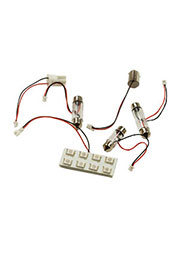 PCB-44*18-8SMD-G-12V, LEDм-ль зел 141мА 1,97Вт 8SMD5050 44*18мм+5 перех