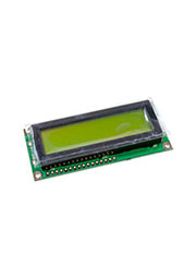 DV-16252S1FBLY-H/R, ЖК-индикатор 16х2 англ./рус.