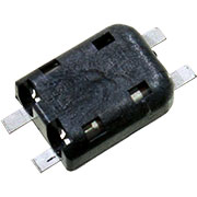 1-1954097-1, PokeIn SMT светодиодный разъем 2 контакта 250В/5А черный
