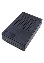 BOX-M33, корпус пластик.с перфор.(для динамика)74х118х29мм