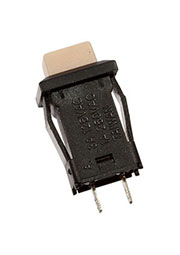 SPA-110B-GE, кнопка без фикс. 250В 1А беж.