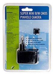 CAMZWCMM1, видеокамера 1/4  B/W CMOS с адаптером