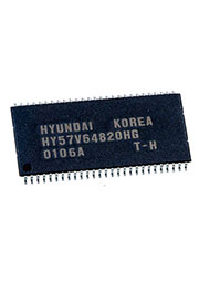 HY57V64820HGT, микросхема памяти 4Banks x 2M x 8Bit DRAM TSOP-2