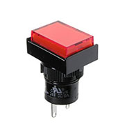 D16PLT1-000KR, индикатор светодиодный красный 24В