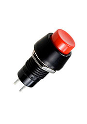 SPB-10AR1-G, кнопка с фиксацией 125В 1А красная