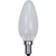 40C1/FR/E14, Лампа  40Вт, свеча матовая, цоколь E14