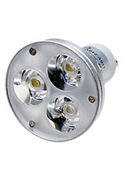 ECOSPOT GU10 A5-3x1W Warm, Св.диод.лампа 3W,цоколь GU10,(мощ.35W)