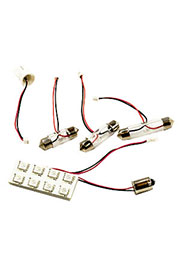 PCB-44*18-8SMD-Y-12V, LEDм-ль жел 141мА 1,97Вт 8SMD5050 44*18мм,5 перех