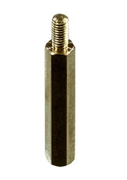 PCHSN-25, стойка для печатной платы латунная М3 шестигранная (L-KLS8-DBL-M3-E4.7-L25)