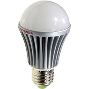 5W-E27-3000K, Лампа светодиодная 5 Вт. Цоколь E 27. Цветовая температура 3000 К .