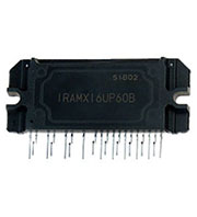 IRAMX16UP60B, IGBT модуль 600В 16А SIP2