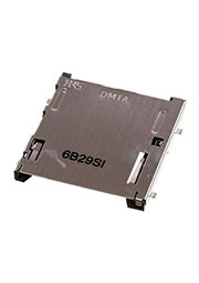 DM1AA-SF-PEJ(82), разъем для SD карты памяти угл.9конт. 2.5мм SMT