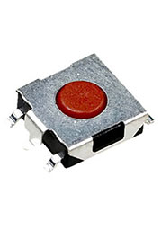IT-1157ASNP-130G-G, кнопка тактовая 6.6х6.3мм SMD h=2.5мм