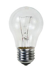 60A1/CL/E27, Лампа 60Вт, прозрачная, цоколь E27, D=50mm