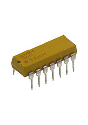 4114R-1-100, 7x10 Ом резисторная сборка изол. DIP-14