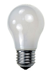 60A1/FR/E27, Лампа 60Вт, матовая, цоколь E27, D=50mm