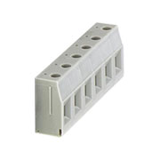 709246, 1 Position Terminal Block Bolt/Screw Clamp - Wire Entry Angled