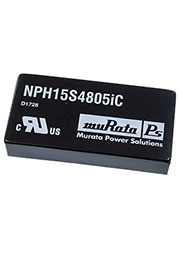 NPH15S4805IC, DC/DC преобразователь на плату 15Вт 48В-5В DIP (AM15TW-48051SZ)