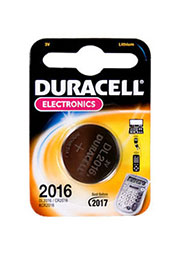 DL-2016, батарейка DURACELL, BC1, дисковая литий, 1 шт.