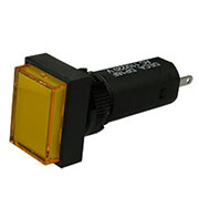 ADP16F4-0T0-E1TY, индикатор светодиодный желтый 220В 3А