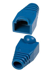 XYA055 BLUE, колпачок на разъем RJ45 синий 8P8C