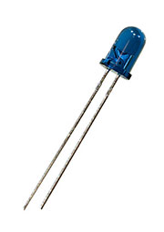 L-53F3BT, светодиод инфракрасный d=5мм 940нм 30мВт 30гр blue transparent