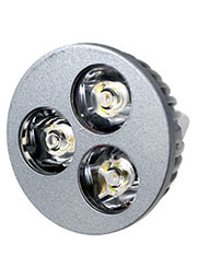 FEX106 MR16, 3x1W 12В лампа светодиодная, цвет теплый белый