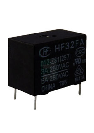 HF32FA/005-HS1,  , 5V DC, 1 Form A, Type1 HONGFA