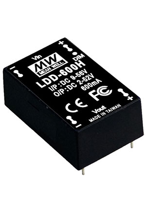 LDD-300H, DC-DC   IP67  9 56 DC  300/5 52  -    Mean Well