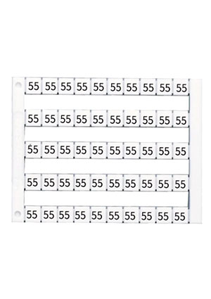DY5 (31...40), 505023 Горизонтальная маркировка (31...40) 1 пластина - 50 шт. Klemsan