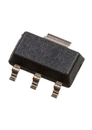 A42, биполярный NPN транзистор, 300В, 500мА, 500мВт (SOT-89)