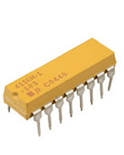 4116R-1-103LF, 8x10 кОм резисторная сборка изол. DIP-16