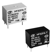 HF32FA-T/005-HL1, ���� �������, 5V DC, 1 Form A