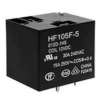 HF105F-5/012D-1HST, ����, 30A12V DC, 1 Form A