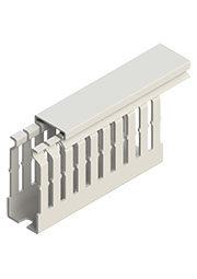 0.0.0.5.40030, KHF 2560; Перфорированный безгалогенный короб с крышкой, 25x60 HF LOW SMOKE