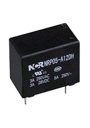 NRP05-A-12D-G, ���� 1 �����. 12VDC, 10A/250VAC SPST-NO