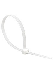 plc-c-2.5x100, Хомут кабельный 2.5х100 нейл. бел. (уп.100шт) EKF plc-c-2.5x100